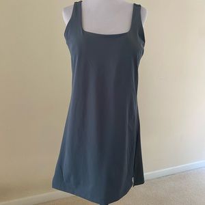 Old Navy Active Womens XL Gray Powersoft Shelf-Bra Support Dress NWT